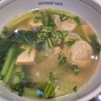 Dumplings soup - so good at Talalaks  in Bangkok