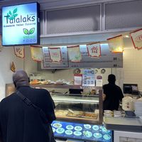 Vegan food at food court in Siam Paragon   at Talalaks  in Bangkok