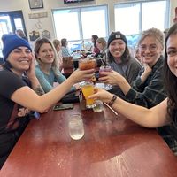 My brunch groupp  at Brick & Spoon in Pigeon Forge