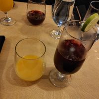 Maracuya et chicha morada at Resto-Bar LIMA in Quebec