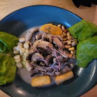 Ceviche champignons at Resto-Bar LIMA in Quebec