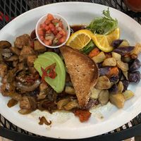 Garden tofu scramble at Secret Garden Cafe in Sedona