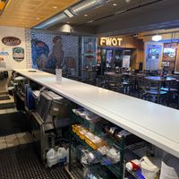 Restaurant area   at Fingers Wings and Other Things in Conshohocken