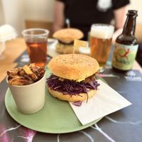 The Kafka burger 🍔   at Vegami in Como