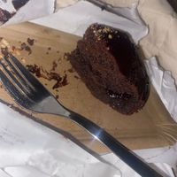 chocolate cake w/ blueberryy  at Vegami in Como