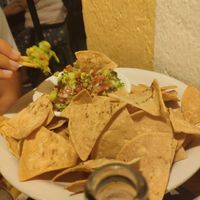 the totopos were dry... at El Cafecito in Puerto Escondido