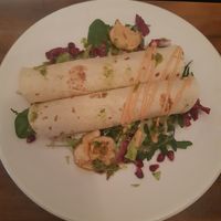 The tofu wraps my friend had #Veganuary at VegANGELov  in Belgrade