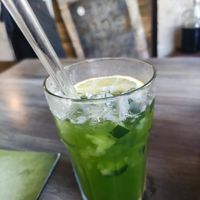 House lemonade at VegANGELov  in Belgrade