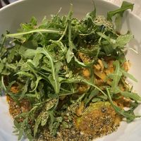 Yellow curry vegetable  at VegANGELov  in Belgrade