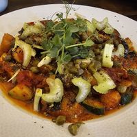 Camponata, daily meal at VegANGELov  in Belgrade