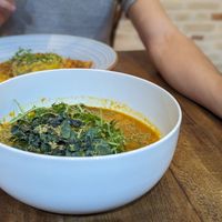 Soups at VegANGELov  in Belgrade