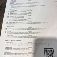 Menu  at VegANGELov  in Belgrade