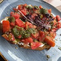 Bruschetta  at VegANGELov  in Belgrade