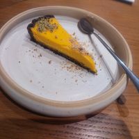 Carrot cheesecake at VegANGELov  in Belgrade