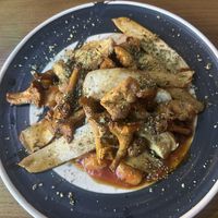 Gnocchi mit Waldpilzen  at VegANGELov  in Belgrade