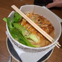 Ramen with mushrooms at VegANGELov  in Belgrade