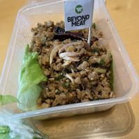 Beyond meat stir fry   at Thai Thai Restaurant 泰泰 in Kowloon