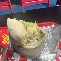 Vegan kebab  at Kebhouze in Milan