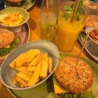 Lunch   at Hans im Glück in Erlangen