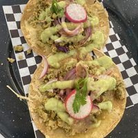 Chorizo Verde  at Taquería La Lupe Alameda in Sevilla