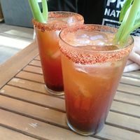 Micheladas at Taquería La Lupe Alameda in Sevilla