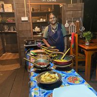   at Priya's Cooking School in Ella