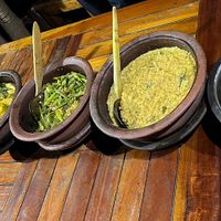 All the dishes!  at Priya's Cooking School in Ella