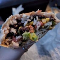 Spring special vegan burrito at Salt 2.0 in Torrington