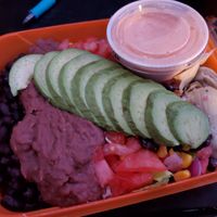 Another difficult diy build a bowl. Vegan of course at Salt 2.0 in Torrington