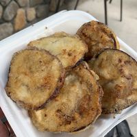 Eggplant chips  at Sayulita Public House in Sayulita