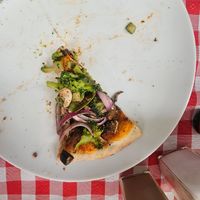 Almost forgot the photo! at Roma Pizzaria in Funchal