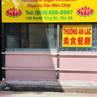 Outside  at Thuong An lac in Honolulu