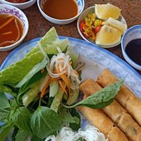 Spring roll at Thuong An lac in Honolulu