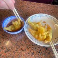 Fried wontons at Thuong An lac in Honolulu