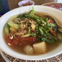 Sweet and sour soup  at Thuong An lac in Honolulu