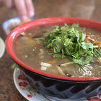 Fish maw soup at Thuong An lac in Honolulu