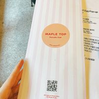Menu   at Maple Top - 메이플탑 팬케이크 클럽 in Seoul