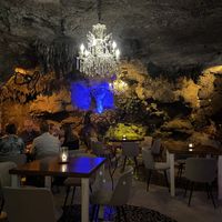 Dining area  at Alux Restaurante in Playa Del Carmen