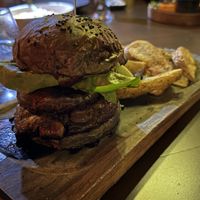 Hamburguesa veganaa  at Alux Restaurante in Playa Del Carmen