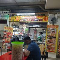 stall at Raja Punjabi Food Corner in Kuala Lumpur