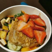 Detox bowl left overs at Patcharee French Bakery in Ao Nang