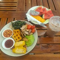 Vegan Breakfast at Patcharee French Bakery in Ao Nang