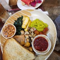 Vegan bfast at Patcharee French Bakery in Ao Nang