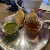 Samosas   at Indiyskiy Restoran Masala in Minsk