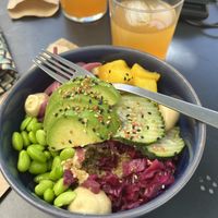Vegan bowl  at Ananás Brunch in Sevilla