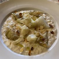 Vegan risotto  at La Ferme in Saas-fee