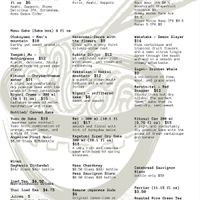 Menu  at Miso Good Ramen in Santa Rosa