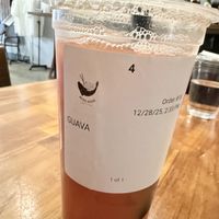 Guava juice at miso good   at Miso Good Ramen in Santa Rosa