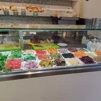 bagel stuffings at Bagel Cafe - Rehavia in Jerusalem