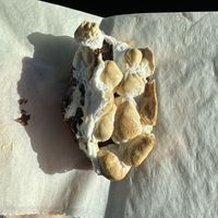Vegan s’mores brownie   at Gregory's Coffee in Melville